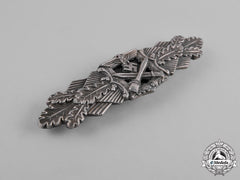 Germany, Wehrmacht. A Wehrmacht Close Combat Clasp, Silver Grade, By C. E. Juncker, Type 1.13.1