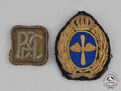 Germany, Imperial. A Pair Of Bavarian Aero Club Pilot’s Sleeve Insignia