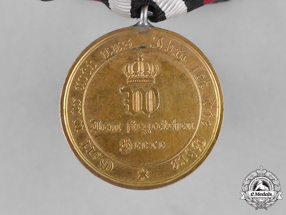 germany,_empire._a_war_commemorative_medal_of1870/1871,_mounted_m181_2997
