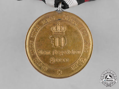 germany,_empire._a_war_commemorative_medal_of1870/1871,_mounted_m181_2997