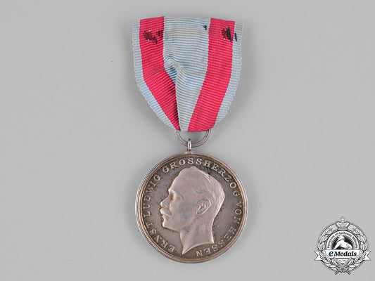 hesse-_darmstadt,_grand_duchy._a_silver_bravery_medal,_c.1917_m181_3004