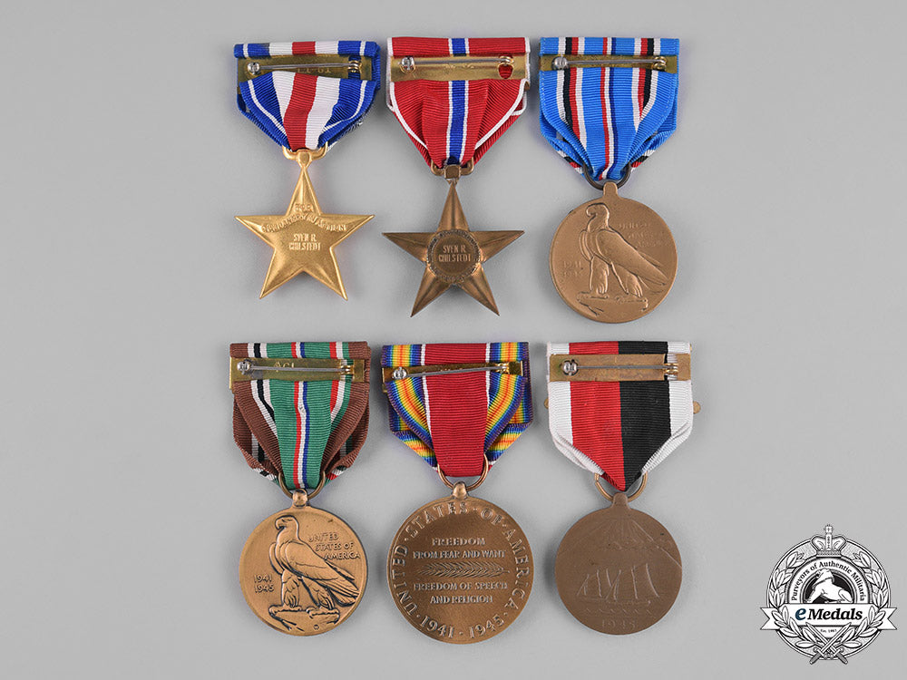 united_states._a_silver&_bronze_star_group_to_private_chilstedt,_kia_at_moncourt_woods,_october1944_m181_3070_2_1_1