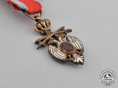 serbia._a_miniature_order_of_the_white_eagle,_officer,_type_ii(1903-1941)_m181_3092
