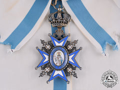 Serbia, Kingdom. An Order Of St. Sava, I Class Grand Cross Badge, By Huguenin, C.1941