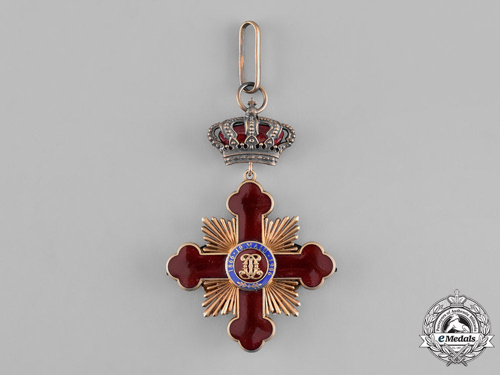 romania,_kingdom._an_order_of_carol_i,_commander's_cross,_c.1918_m181_3144