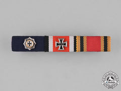 Germany, Federal Republic. A Three-Piece Medal Ribbon Bar, 1957 Version