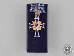 Germany, Third Reich. A Cased Gold Grade Cross Of Honour Of The German Mother By Friedrich Linden, Lüdenscheid