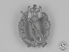 Germany, Heer. A Wehrmacht Heer (Army) Infantry Assault Badge, Silver Grade, By Adolf Schwerdt