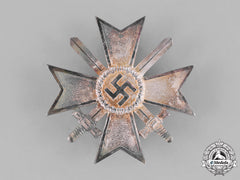 Germany, Wehrmacht. A Cased War Merit Cross, First Class With Swords, By Deschler & Sohn