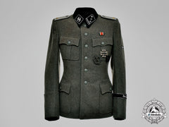 Germany, Waffen-Ss. A Ss-Standarte “Der Führer” Obersturmfüher Rank Tunic