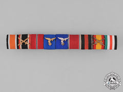 Germany, Wehrmacht. An Extensive Second War Period Medal Ribbon Bar