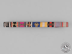 Germany, Wehrmacht. An Extensive First And Second War Period Medal Ribbon Bar