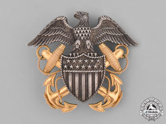 United States. A Navy Officer's Cap Badge, C.1940