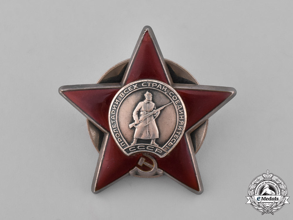 russia,_soviet_union._two_orders_and_one_cap_badge_m181_3962