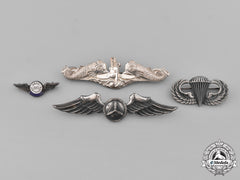 United States. Lot Of Four Badges