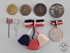 Germany. Sixteen Badges, Pins, And Rings