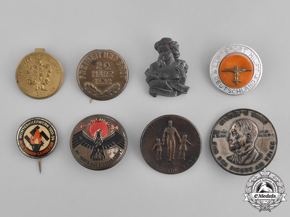 germany._sixteen_badges,_pins,_and_rings_m181_3993