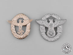 Germany. A Grouping Of Two Police Eagles