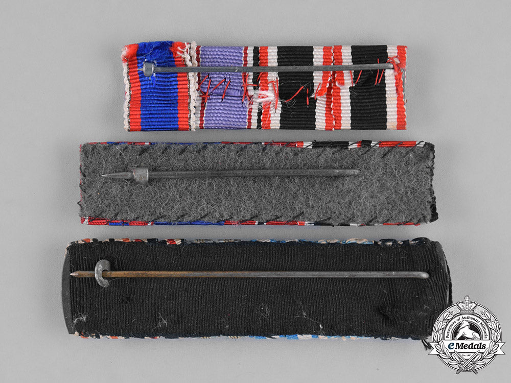 germany,_heer._three_first_and_second_war_medal_ribbon_bars_m181_4244