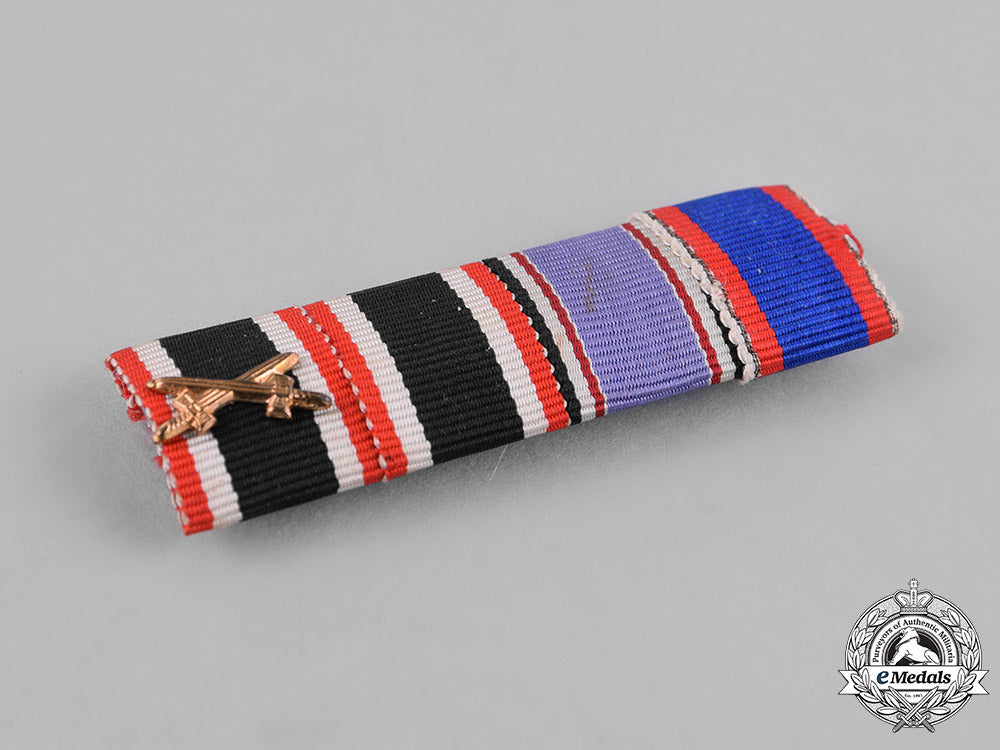 germany,_heer._three_first_and_second_war_medal_ribbon_bars_m181_4245