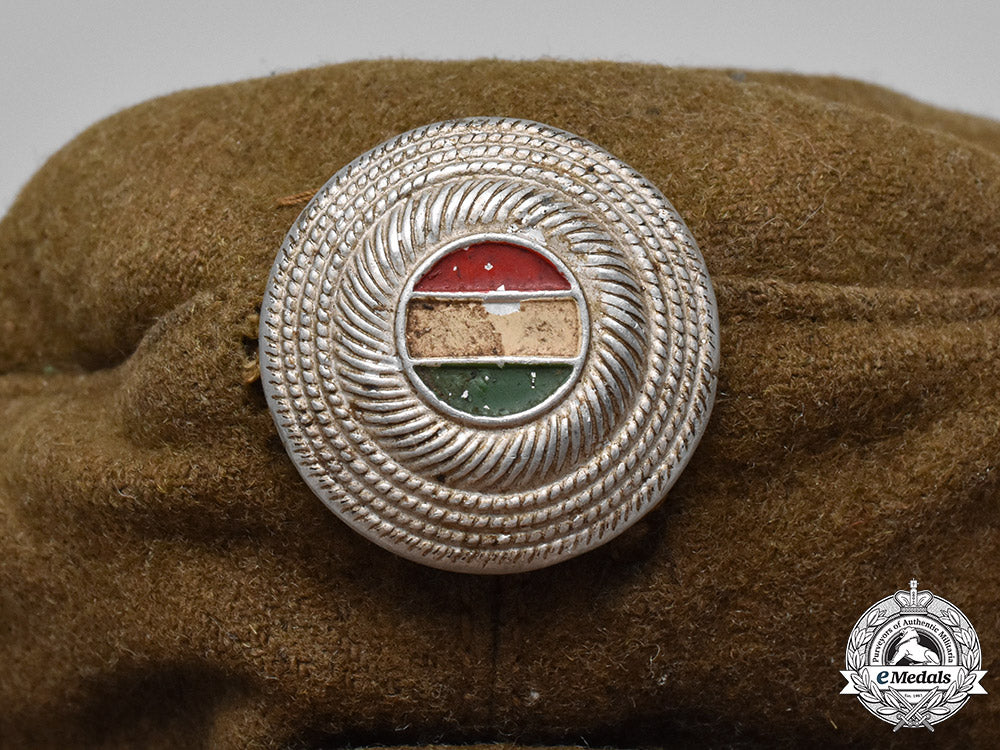 hungary,_kingdom._an_air_force_nco’s_side_cap,_c.1943_m181_4344