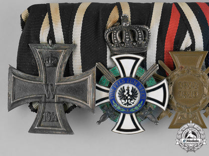 prussia,_state._a_medal_bar_with_a_houseorder_of_hohenzollern,_with_its_matching_ribbon_bar_m181_4592