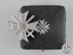 Germany, Wehrmacht. A War Merit Cross First Class With Swords By Kerbach & Oesterhelt, With Case