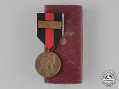 Germany, Third Reich. A Sudetenland Medal With Clasp And Case
