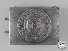 Germany, Heer. A Second War Era Heer (Army) Em/Nco Belt Buckle