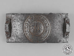 Germany, Empire. A Telegrapher’s Belt Buckle, C. 1917