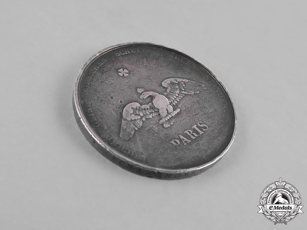 prussia,_kingdom._a_prussian_battle_of_waterloo_medallion,_c.1820_m181_5038