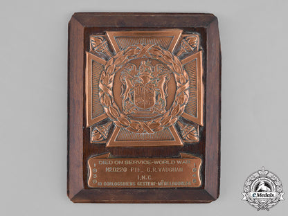 south_africa._a_memorial_plaque_to_pte._vaughan,_imc,_died_on_service,1941_m181_5317
