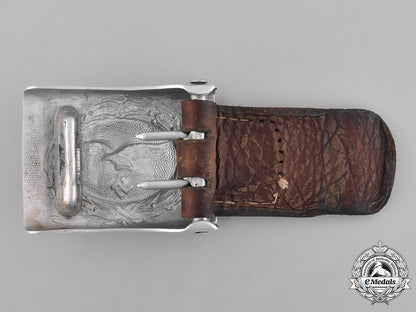 germany,_luftwaffe._a_standard_issue_em/_nco’s_belt_buckle,_with_leather_tab,_by_werner_linker_m181_5517