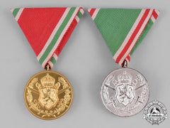 Bulgaria, Kingdom. Two Commemorative War Medals
