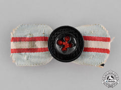 Austria, Empire. A Miniature Honour Decoration Of The Red Cross With War Decoration