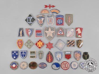 united_states._a_lot_of_fifty-_three_second_war_united_states_army_embroidered_patches_m181_5728