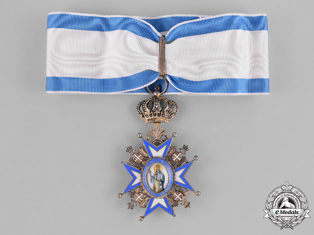 serbia,_kingdom._an_order_of_st._sava,_ii_class_grand_officer,_by_huguenin,_c.1935_m181_5794_1_1_1