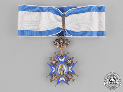serbia,_kingdom._an_order_of_st._sava,_ii_class_grand_officer,_by_huguenin,_c.1935_m181_5794_1_1_1