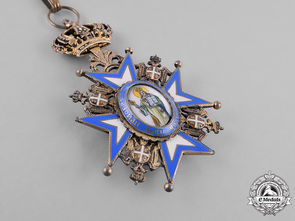 serbia,_kingdom._an_order_of_st._sava,_ii_class_grand_officer,_by_huguenin,_c.1935_m181_5797_1_1_1