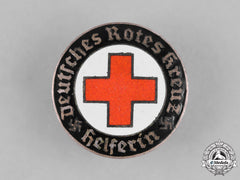 Germany, Deutsches Rotes Kreuz. A German Red Cross (Drl) Female Auxiliary Badge By Hermann Aurich, Dresden