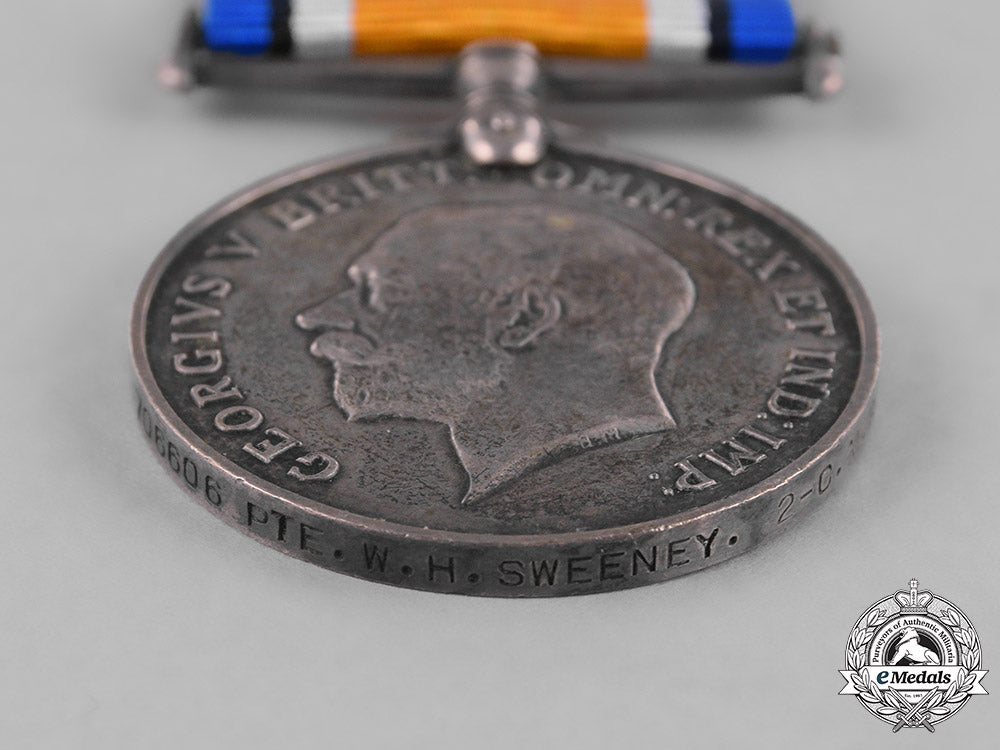 canada._a_british_war_medal,_private_sweeney,2_nd_battalion_cmr,_wounded_at_passchendaele_m181_5954