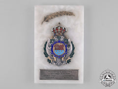 Yugoslavia, Kingdom. Award Plaque For The First International Auto-Race, Belgrade 1939