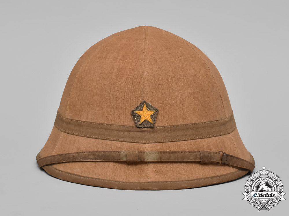 Japan, Imperial. An Army Sun Helmet, C.1940 – eMedals