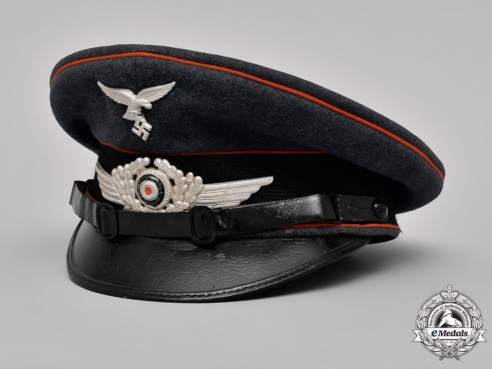 germany,_luftwaffe._an_artillery_nco’s_vicor_cap,_by_robert_lubstein_m181_6863