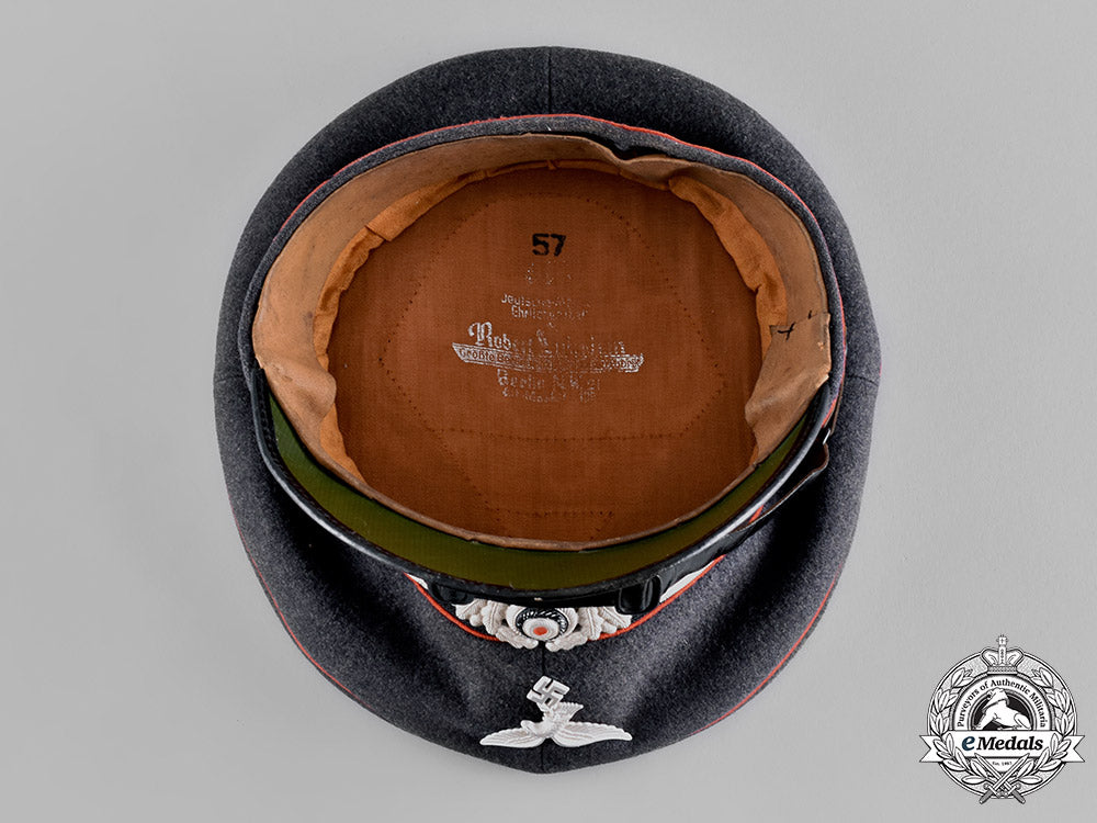 germany,_luftwaffe._an_artillery_nco’s_vicor_cap,_by_robert_lubstein_m181_6870