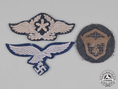 Germany, Luftwaffe. A Group Of Luftwaffe Eagle Insignia