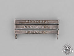Great Britain. Three Campaign Clasps To The Military General Service Medal