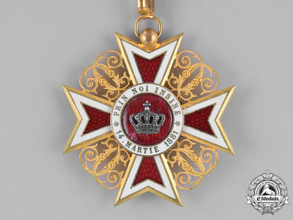 a_romanian_order_of_the_crown_of_romania,_commander,_civil_division,_type_i(1881-1932)_m181_7099