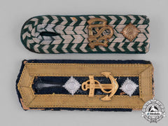 Germany, Third Reich. A Pair Of Second War Period Shoulder Boards