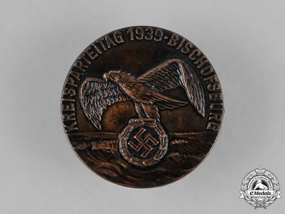 germany._a1939_bischofsburg_district_party_day_badge,_by_brüder_schneider_m181_7303